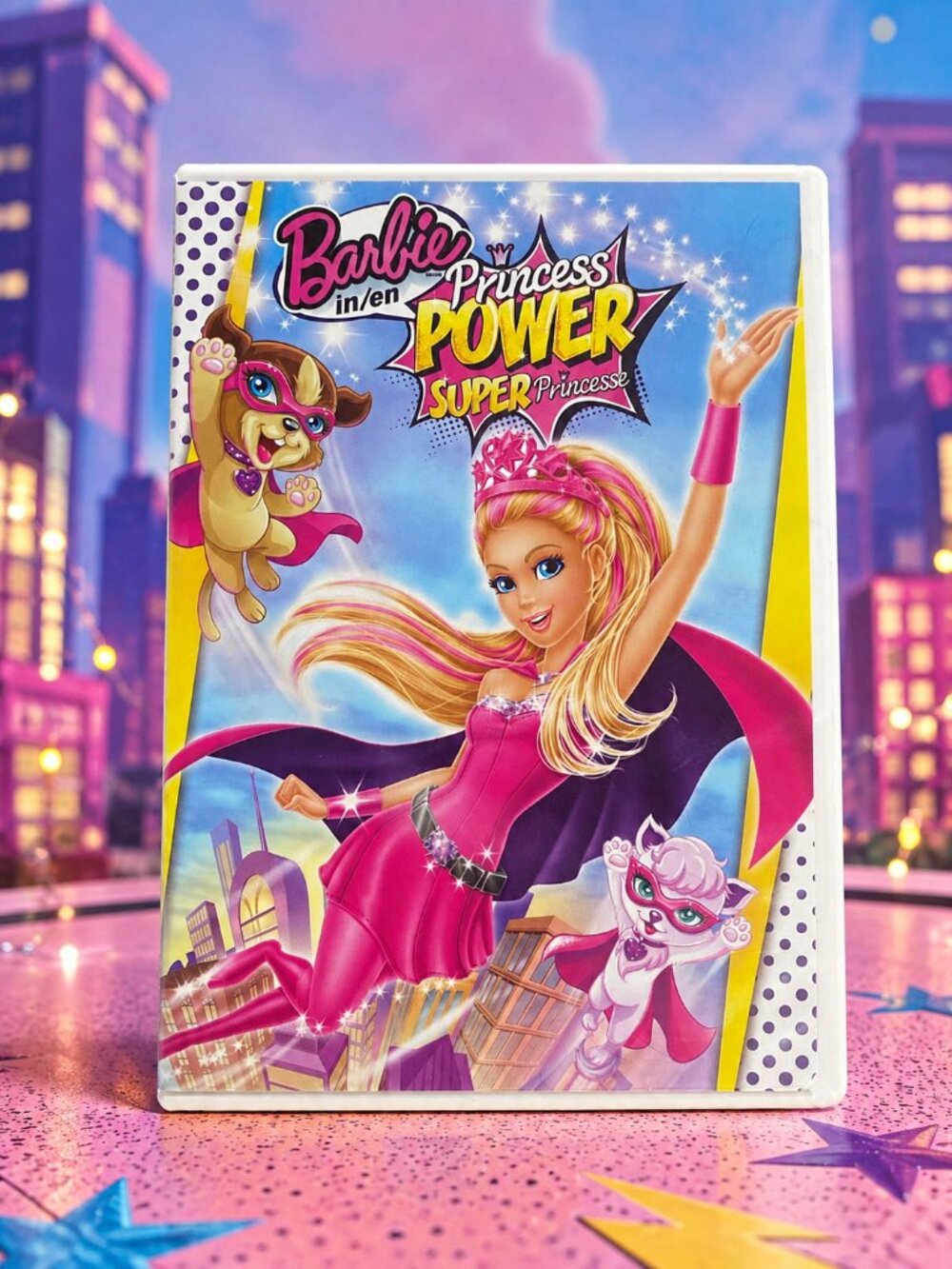 Barbie in Princess Power (DVD, Region 1) Very Good condition!